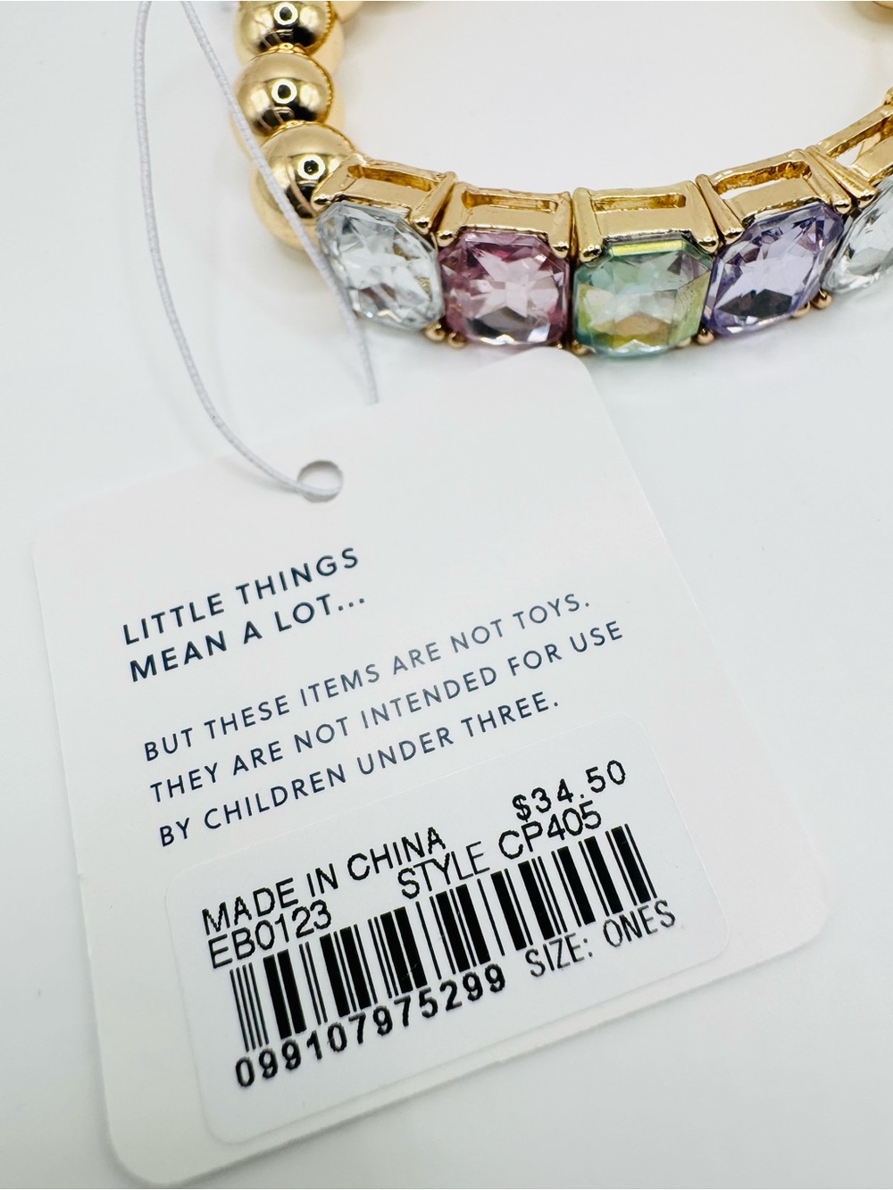 Crewcuts by J Crew Rainbow Gems Bracelet - Picture 13 of 16